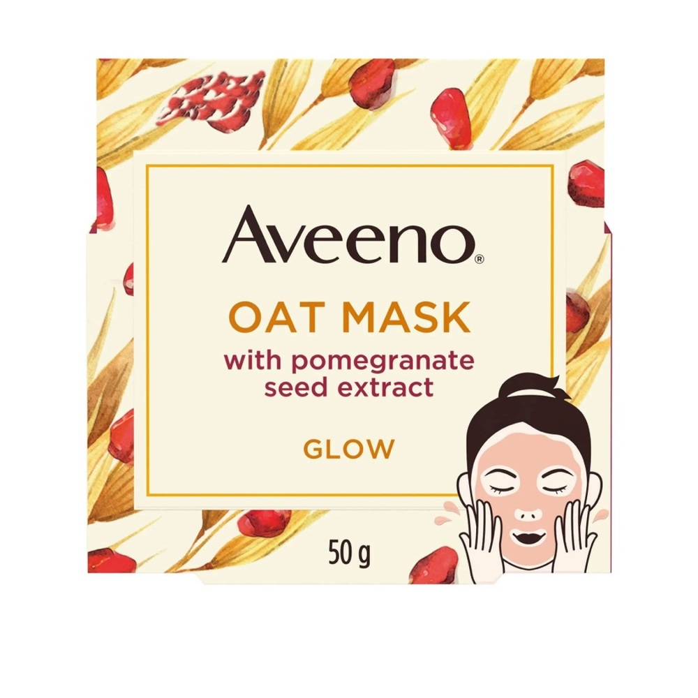 🆕 Aveeno Oat Mask with Pomegranate Seed Extract